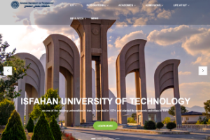 Isfahan University of Technology Website