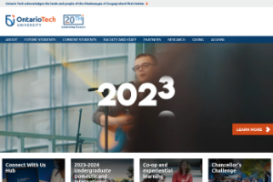 University of Ontario Institute of Technology Website