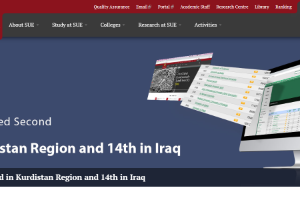 Salahaddin University - Hawler Website