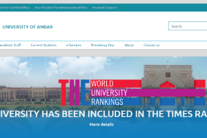 University of Anbar Website