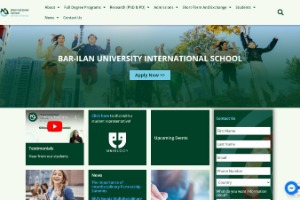 Bar-Ilan University Website