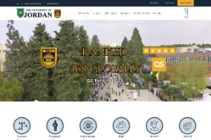 University of Jordan Website