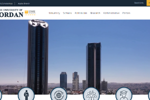 University of Jordan Website