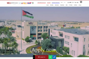 Middle East University Website
