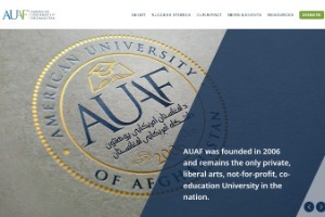 American University of Afghanistan Website
