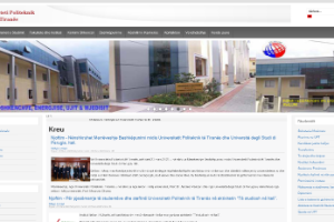 Polytechnic University of Tirana Website