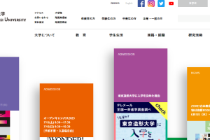 Tokyo Zokei University Website