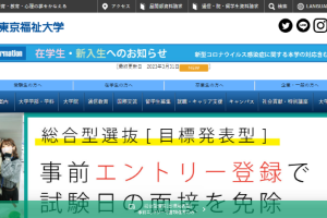 Tokyo University of Social Welfare Website