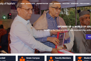 Rajshahi University Website