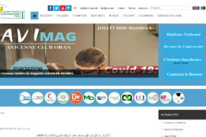 University of Oran Website