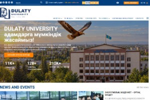 M.Kh. Dulaty Taraz State University Website