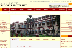 Jadavpur University Website