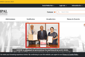 Manipal University Website