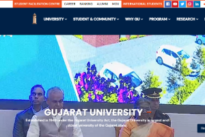 Gujarat University Website