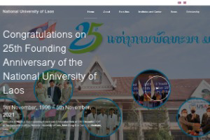National University of Laos Website