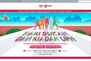 Putra Malaysia University Website