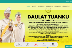 University of Malaysia, Pahang Website