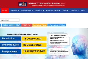 Tunku Abdul Rahman University Website
