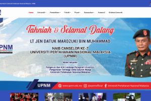 National Defence University of Malaysia Website