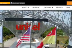 Industrial University Selangor Website