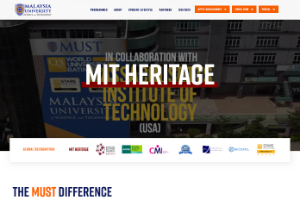 Malaysia University of Science and Technology Website