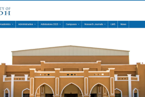 University of Sindh Website