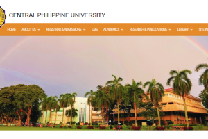 Central Philippine University Website