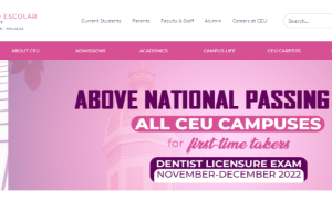 Centro Escolar University Website