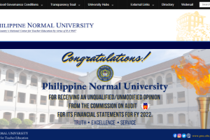 Philippine Normal University Website