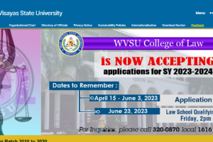 West Visayas State University Website