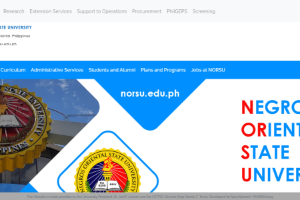 Negros Oriental State University Website