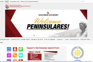 Bataan Peninsula State University Website