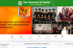 University of Manila Website
