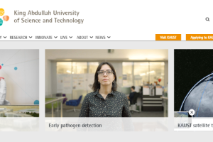 King Abdullah University of Science and Technology Website