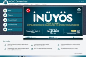 Inönü University Website