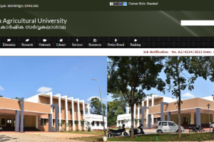Kerala Agricultural University Website