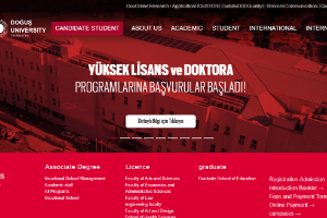 Dogus University Website