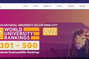 Vietnam National University, Ho Chi Minh City Website