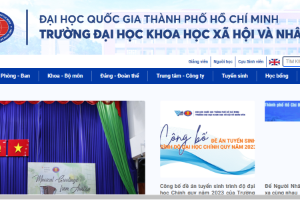 Ho Chi Minh City University of Social Sciences and Humanities Website