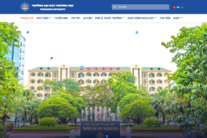 Vietnam University of Commerce Website