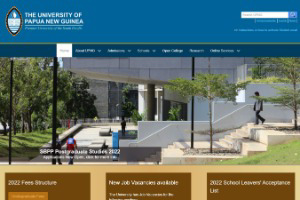 University of Papua New Guinea Website