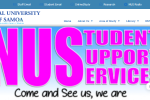 National University of Samoa Website