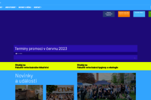 University of Veterinary and Pharmaceutical Sciences Brno Website
