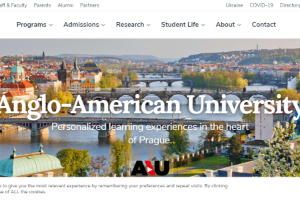 Anglo American University Website