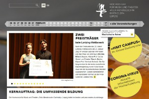 University of Music and Theatre, Leipzig Website