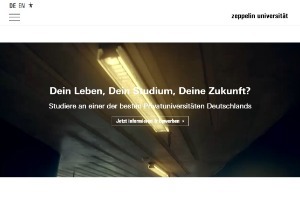 Zeppelin University Website