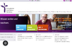 Nürnberg University of Applied Sciences Website