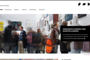 Braunschweig University of Art Website