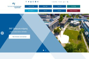 Ingolstadt University of Applied Sciences Website