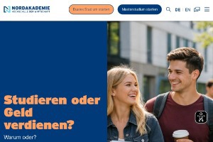 Nordakademie University of Applied Sciences Website
